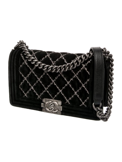 Chanel Medium Velvet Boy Bag