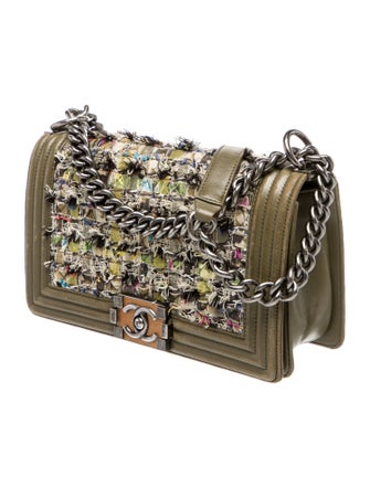 Chanel Medium Tweed Boy Bag