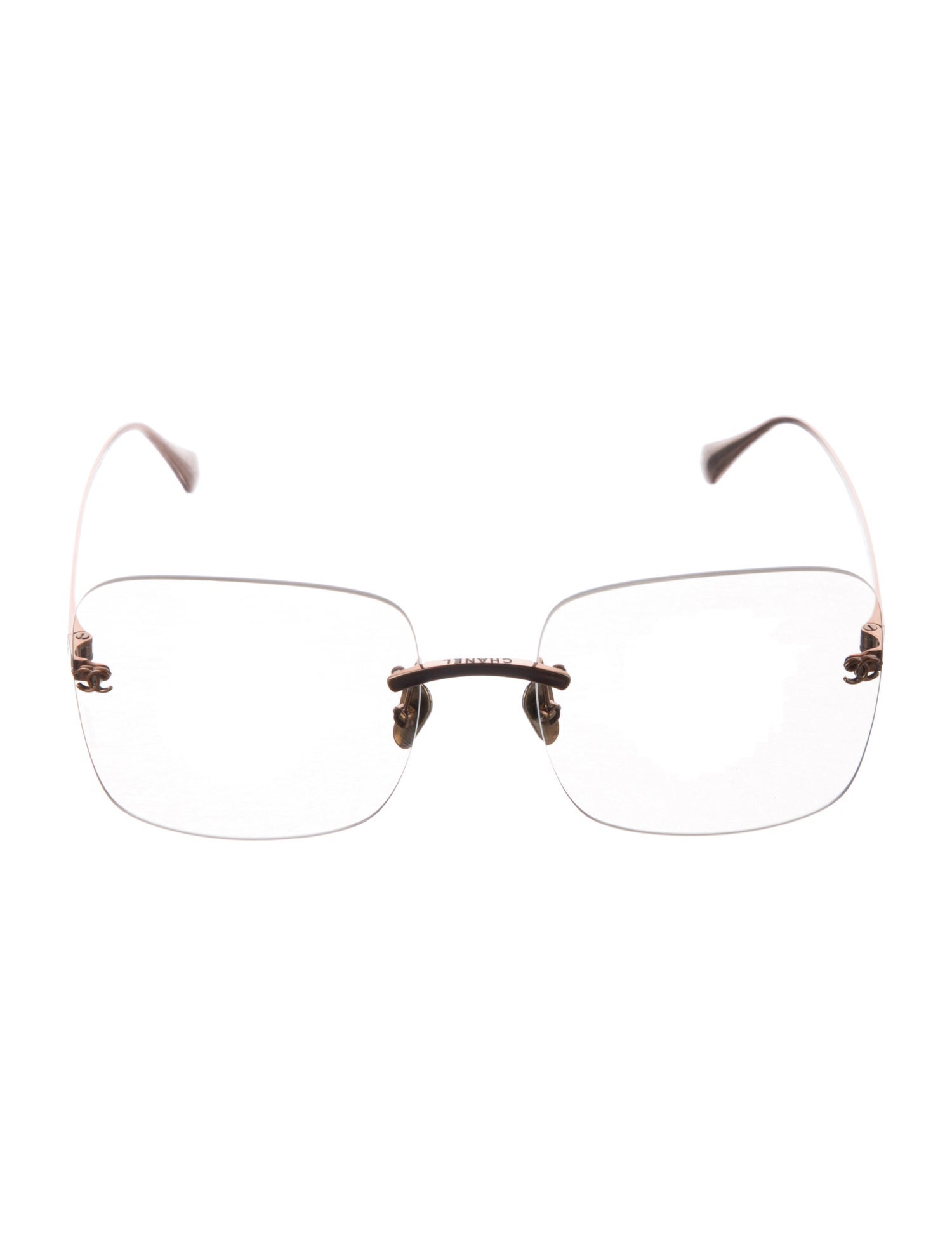 Chanel Interlocking CC Logo Square Sunglasses