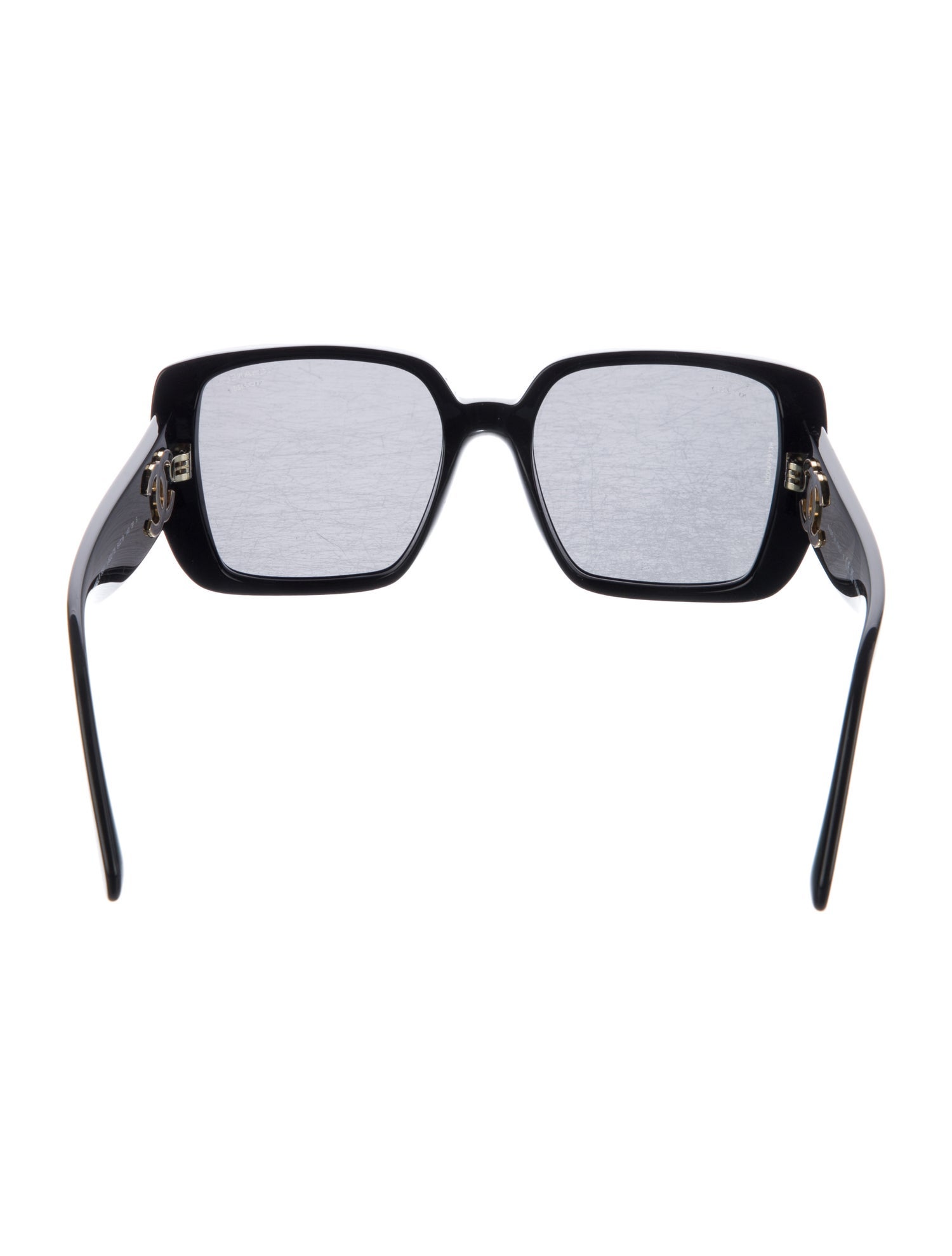 Chanel Interlocking CC Logo Square Sunglasses