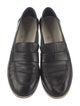 Chanel Interlocking CC Logo Leather Loafers