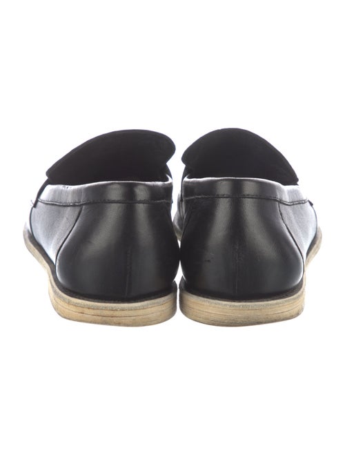 Chanel Interlocking CC Logo Leather Loafers