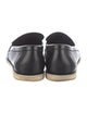 Chanel Interlocking CC Logo Leather Loafers
