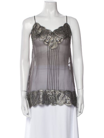 Chanel 2012 Silk Blouse