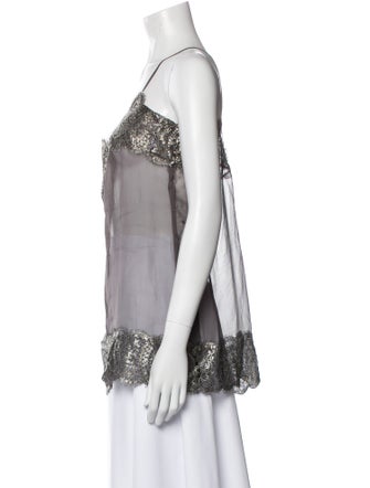 Chanel 2012 Silk Blouse