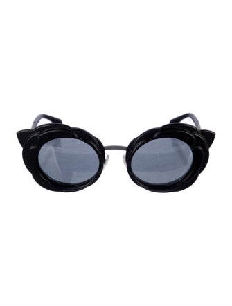 Chanel Round Tinted Sunglasses