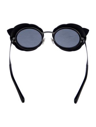 Chanel Round Tinted Sunglasses