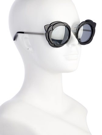 Chanel Round Tinted Sunglasses
