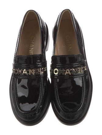 Chanel 2023 Interlocking CC Logo Loafers