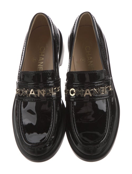 Chanel 2023 Interlocking CC Logo Loafers