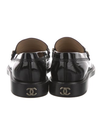 Chanel 2023 Interlocking CC Logo Loafers