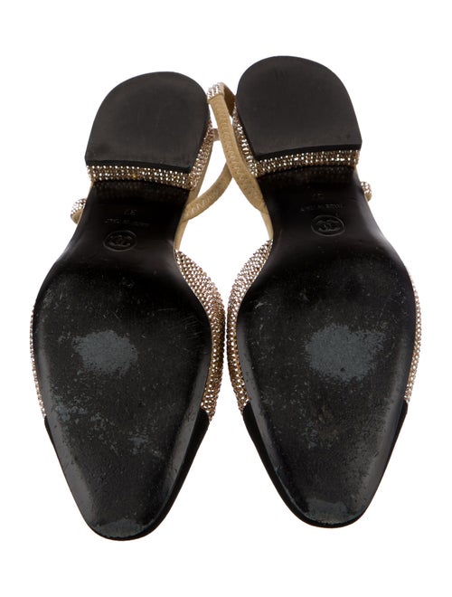 Chanel 2023 Interlocking CC Logo Slingback Flats