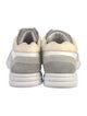 Chanel Interlocking CC Logo Suede Sneakers
