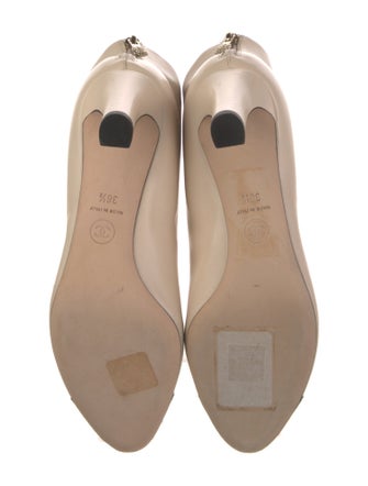 Chanel Interlocking CC Logo Leather Boots