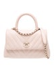 Chanel Mini Chevron Coco Handle Bag