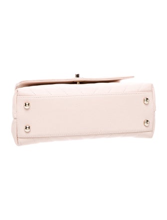 Chanel Mini Chevron Coco Handle Bag