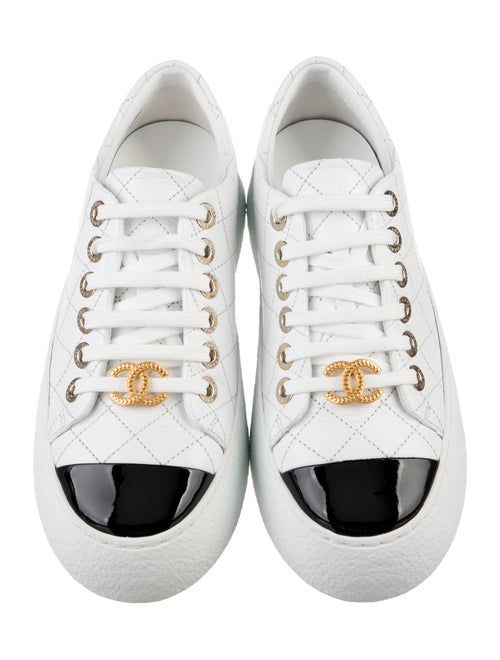 Chanel 2025 Interlocking CC Logo Sneakers