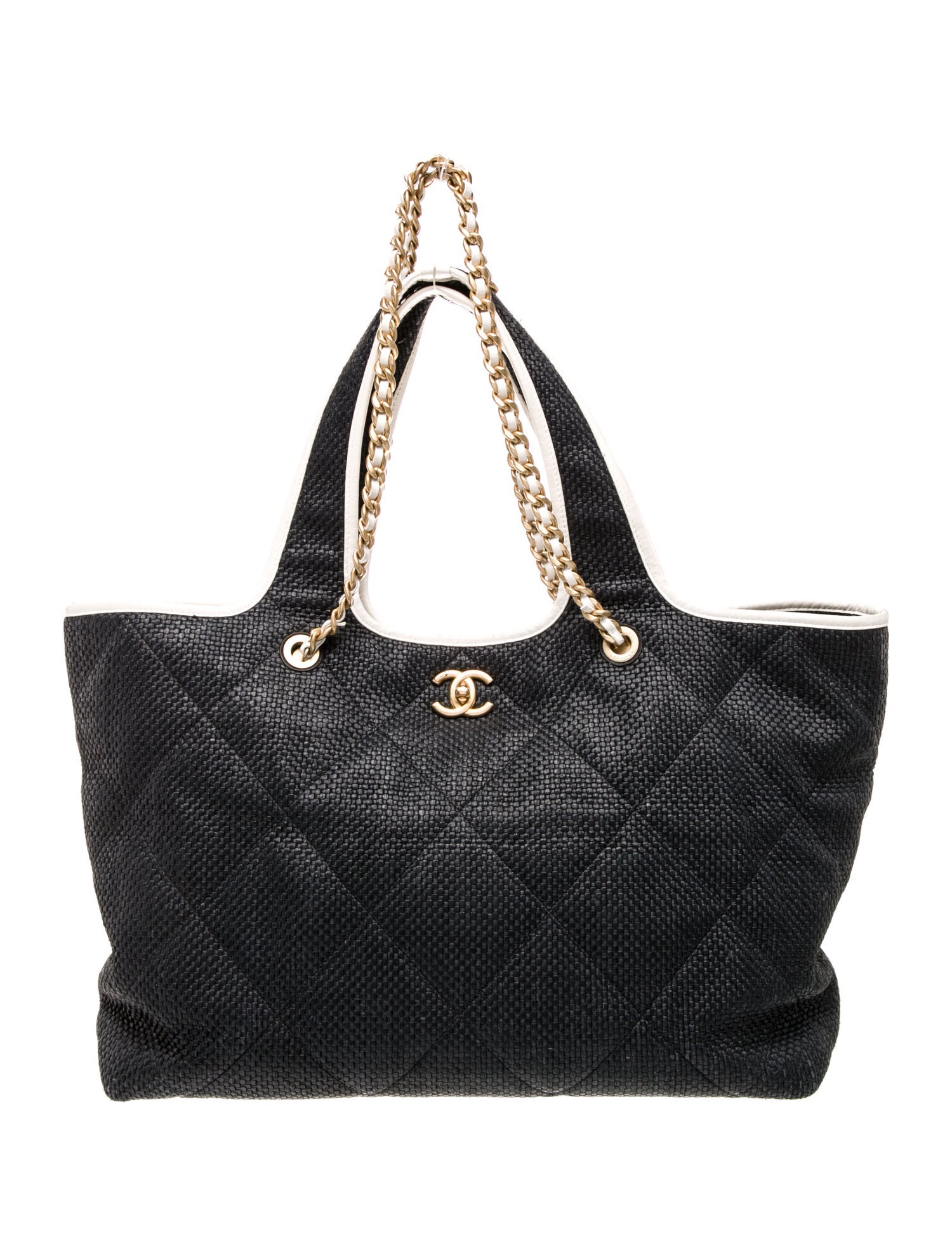 Chanel Raffia Coco Beach Tote