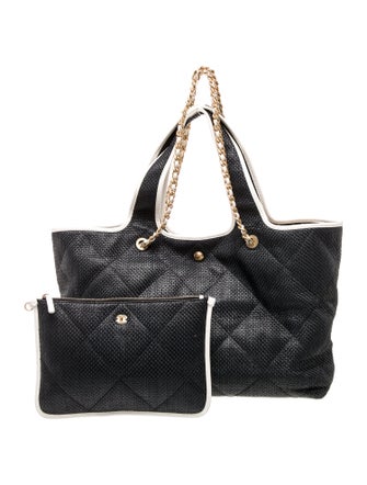 Chanel Raffia Coco Beach Tote