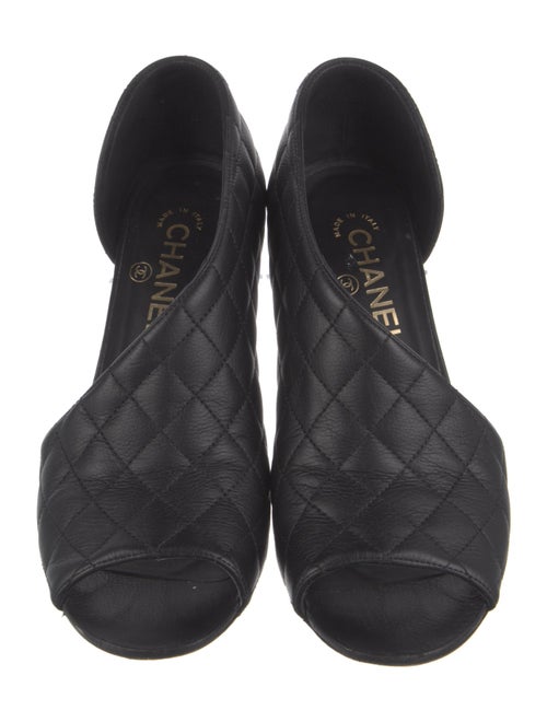 Chanel 2015 Interlocking CC Logo D'Orsay Pumps