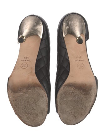 Chanel 2015 Interlocking CC Logo D'Orsay Pumps