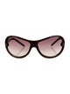 Chanel Interlocking CC Logo Shield Sunglasses