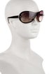 Chanel Interlocking CC Logo Shield Sunglasses