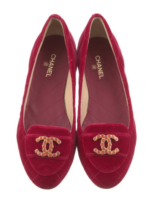Chanel 2012 Interlocking CC Logo Loafers