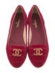 Chanel 2012 Interlocking CC Logo Loafers