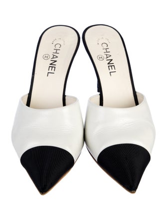 Chanel 2019 Interlocking CC Logo Mules