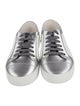 Chanel Interlocking CC Logo Leather Sneakers