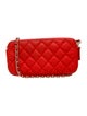 Chanel Double Zip Clutch w/ Chain