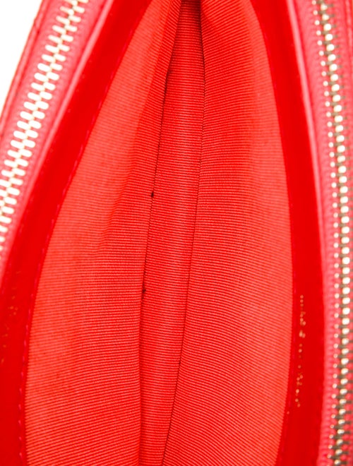 Chanel Double Zip Clutch w/ Chain