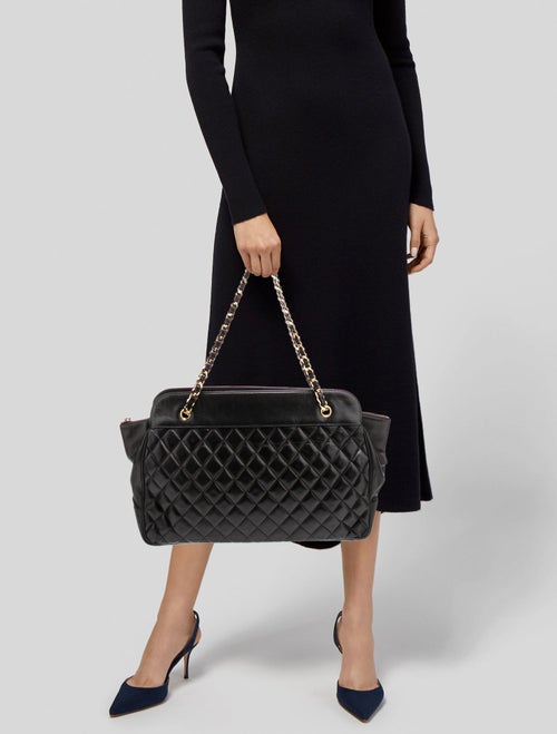 Chanel Quilted Chain Tote