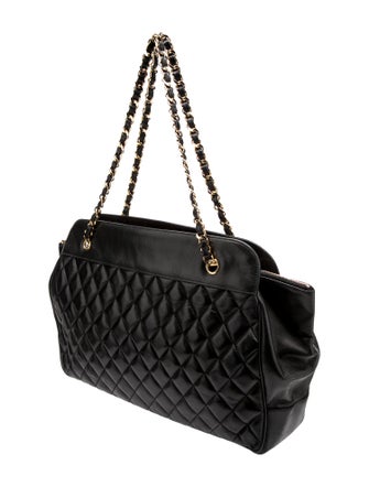 Chanel Quilted Chain Tote