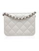 Chanel Iridescent Coco Bow Clutch w/ Chain