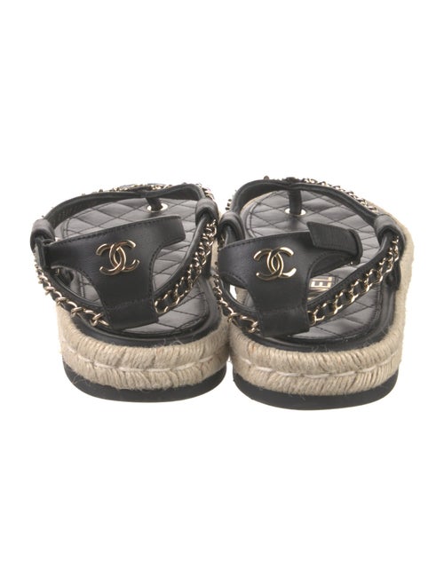 Chanel 2021 Interlocking CC Logo Espadrilles