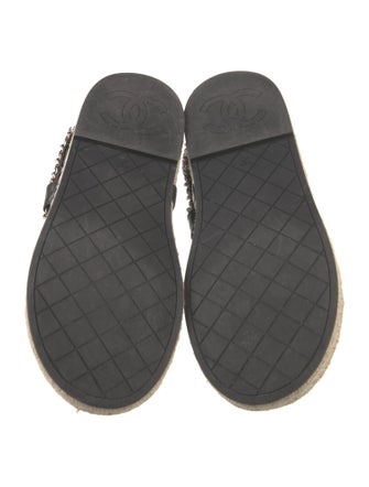Chanel 2021 Interlocking CC Logo Espadrilles