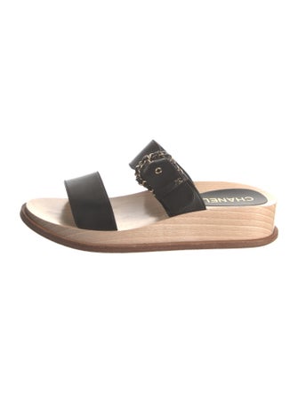 Chanel 2018 Interlocking CC Logo Slides