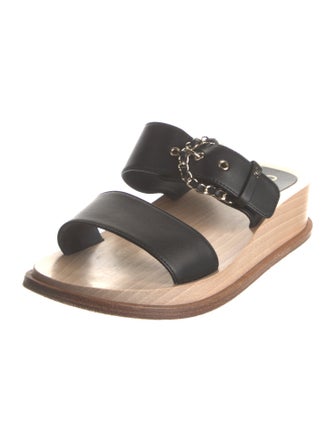 Chanel 2018 Interlocking CC Logo Slides