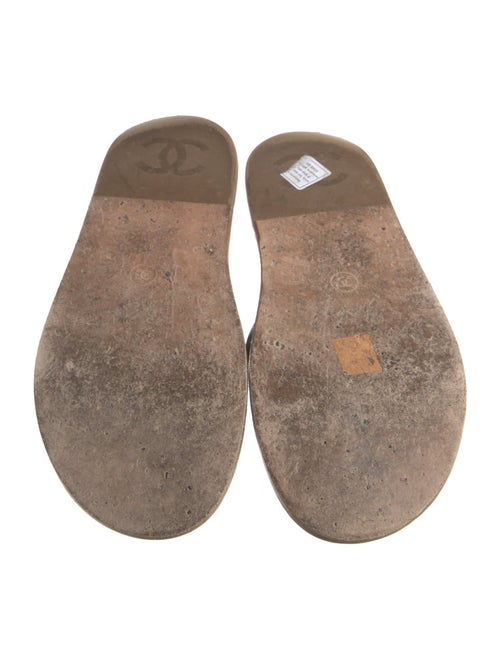 Chanel 2018 Interlocking CC Logo Slides