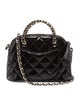 Chanel Mini Shiny Coco Clutch w/ Chain
