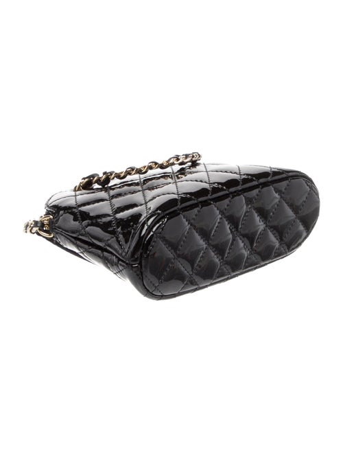 Chanel Mini Shiny Coco Clutch w/ Chain