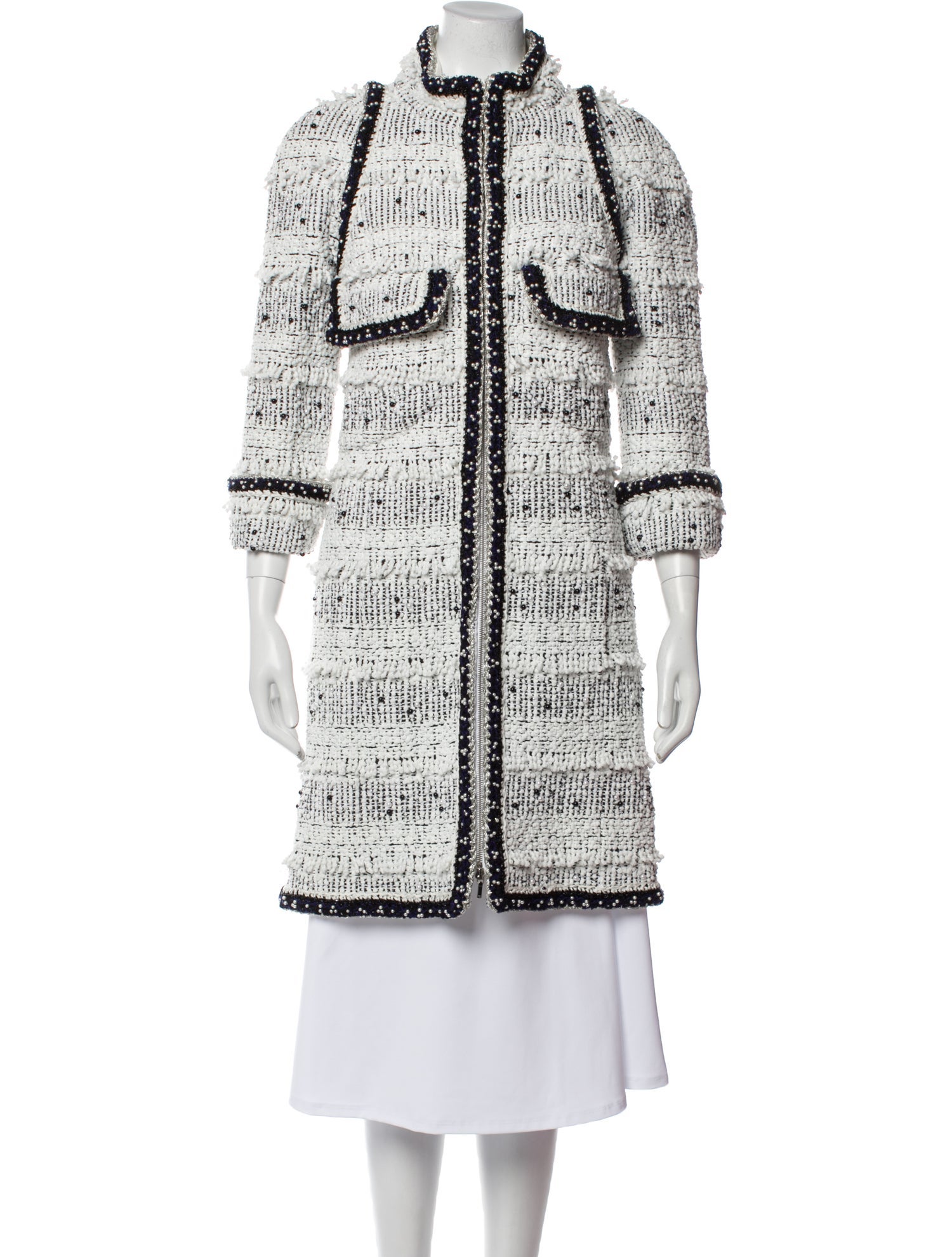 Chanel 2017 Silk Coat