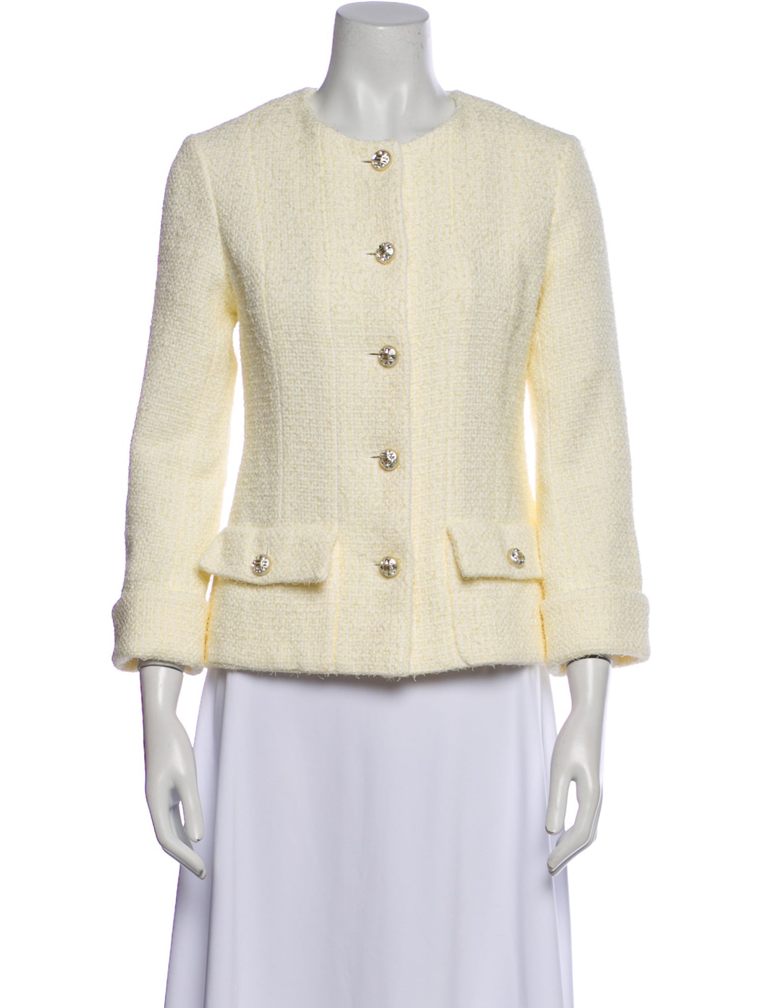 Chanel 2023 Tweed Pattern Evening Jacket w/ Tags