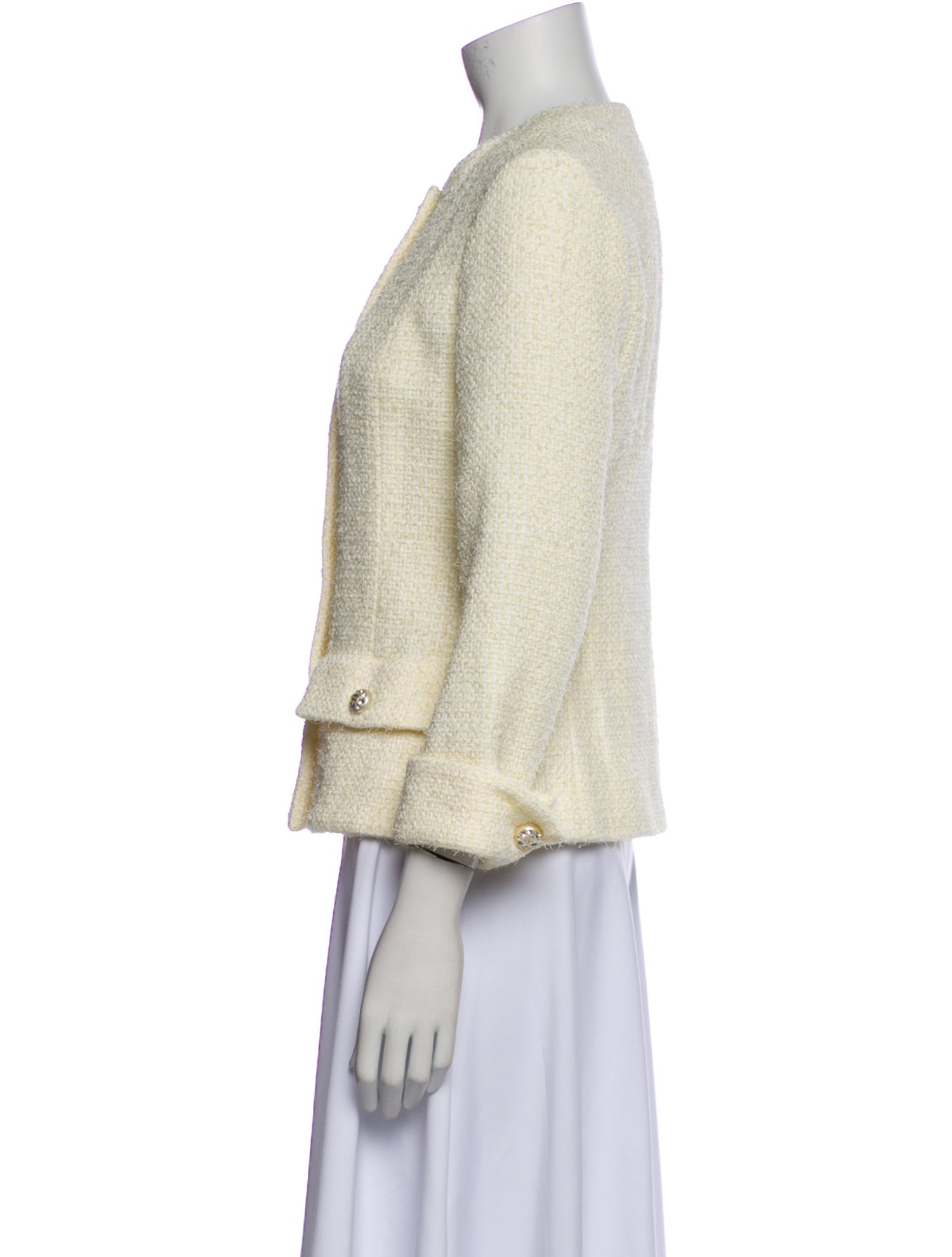 Chanel 2023 Tweed Pattern Evening Jacket w/ Tags