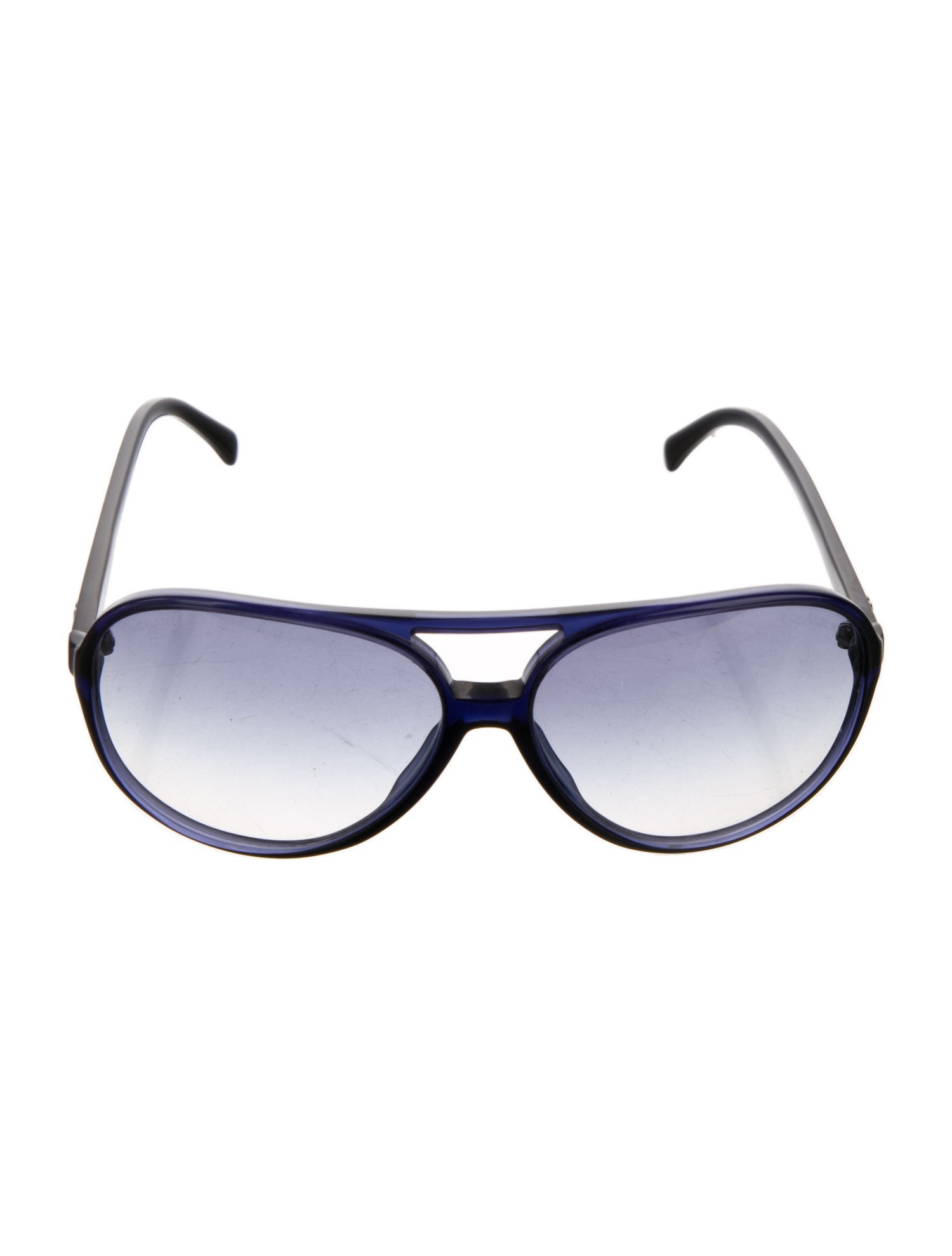 Chanel Interlocking CC Logo Aviator Sunglasses