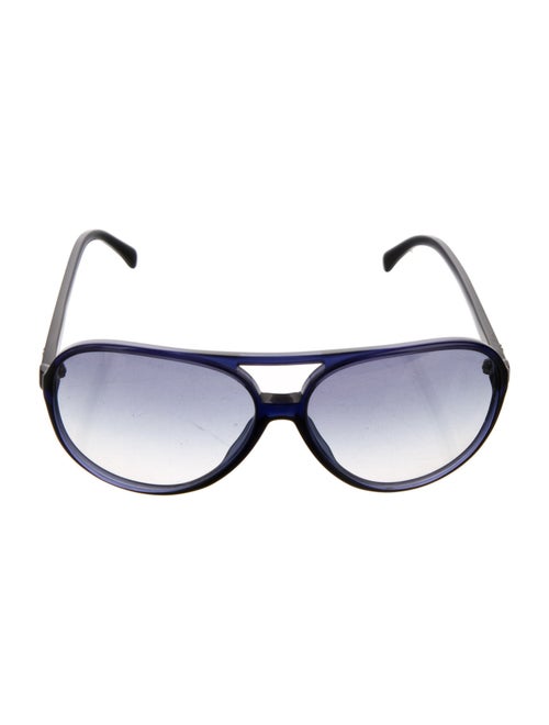 Chanel Interlocking CC Logo Aviator Sunglasses