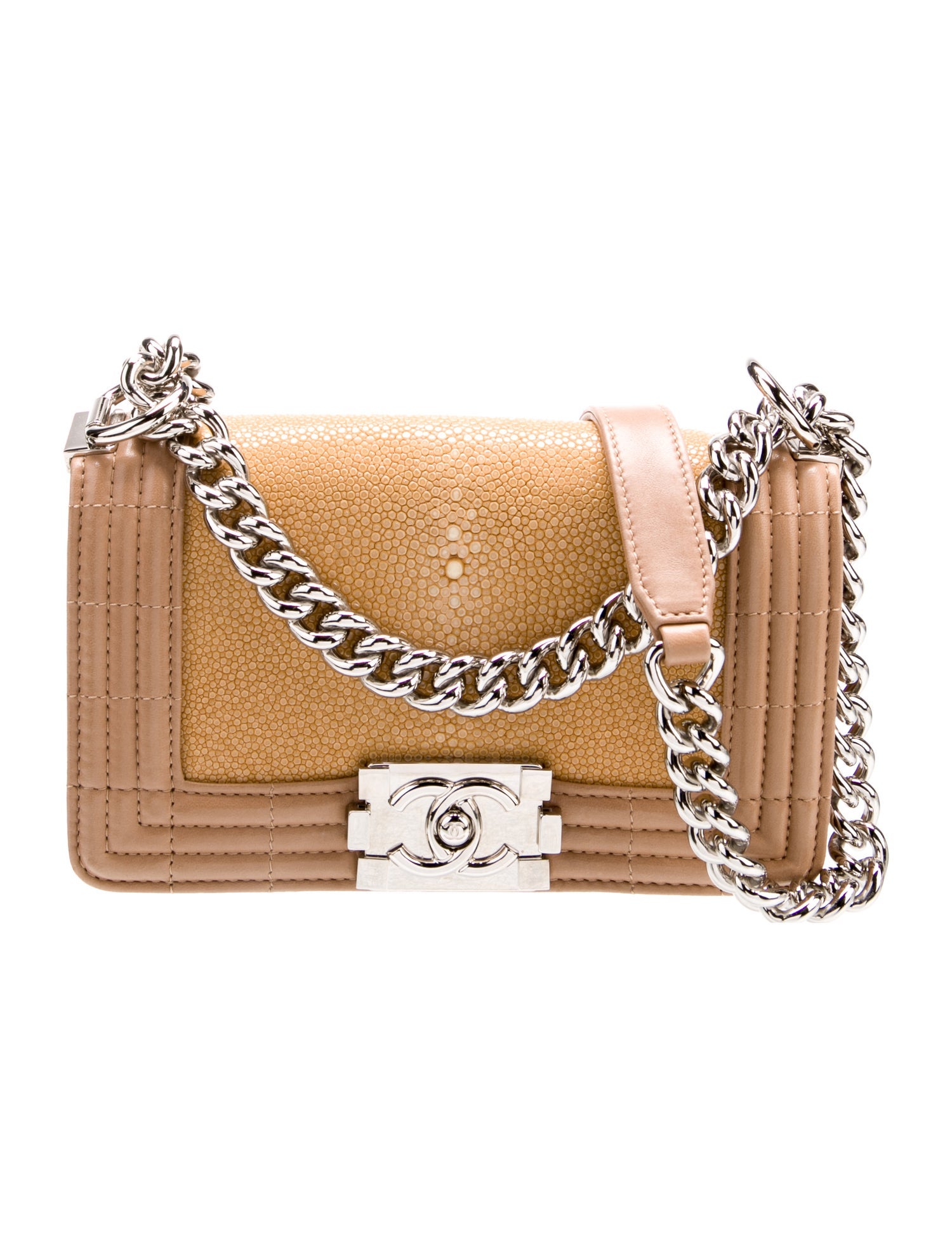 Chanel Small Galuchat Boy Bag