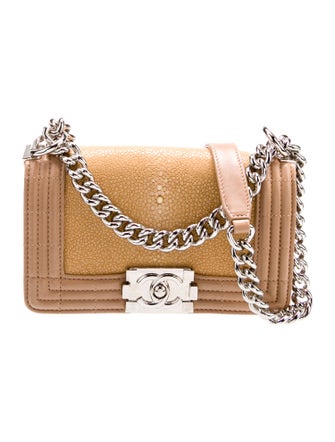 Chanel Small Galuchat Boy Bag